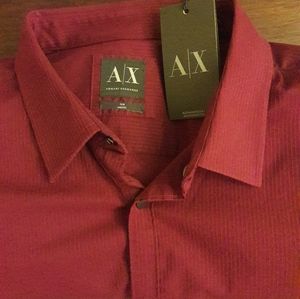 Armani Exchange Slim Fit Dress Shirt